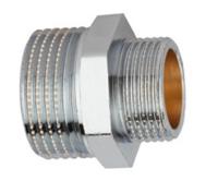 Kirchhoff Messing reduceerkoppeling, chroom, 1"ET x 3/4"ET - 989355155