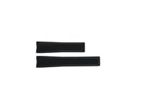 Horlogeband Tag Heuer CAY218B / FC6370 Leder/Textiel Zwart 21.5mm