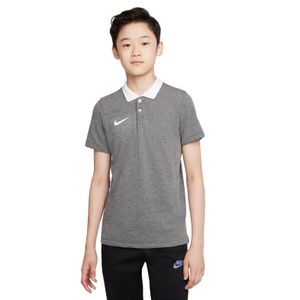 Nike Park 20 Dri-Fit Polo Kids Donkergrijs Wit