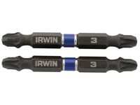Irwin IMPACT schroefbit dubbel IB PZ3, 60mm 2st | op=op - IR1923411 - thumbnail