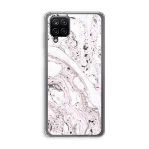 Mengelmoes: Samsung Galaxy A12 Transparant Hoesje