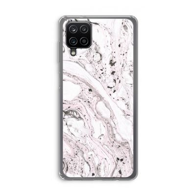 Mengelmoes: Samsung Galaxy A12 Transparant Hoesje