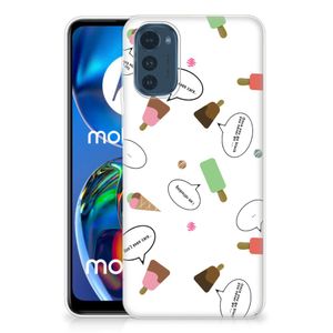 Motorola Moto E32/E32s Siliconen Case IJsjes
