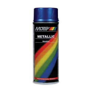 Motip spuitbus 400ml metallic-blauw
