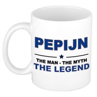 Pepijn The man, The myth the legend collega kado mokken/bekers 300 ml