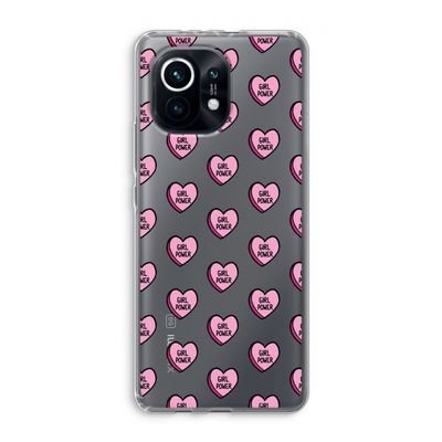 GIRL POWER: Xiaomi Mi 11 Transparant Hoesje