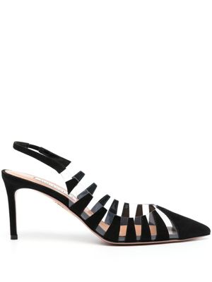 Aquazzura escarpins Hot Rumor Sling 75 mm - Noir