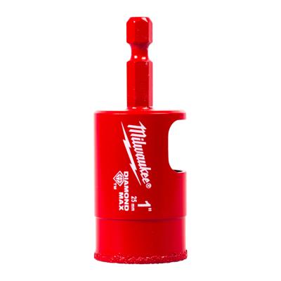 Milwaukee Boren | DIAMOND MAX™ | 1/4" nat/droog | 25 mm 1/4" Hex - 4932498350