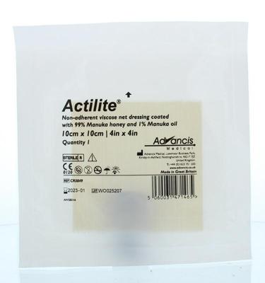 Advancis Actilite manuka non adhesive 10 x 10