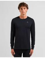 Odlo Merino 200 Wol Ondershirt Crewneck Longsleeve Heren (zwart) Zwart S Odlo Merino 200 Wol Ondershirt Crewneck Longsleeve Heren (zwart) Zwart S