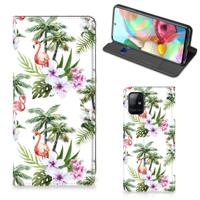 Samsung Galaxy A71 | Hoesje maken | Flamingo Palms