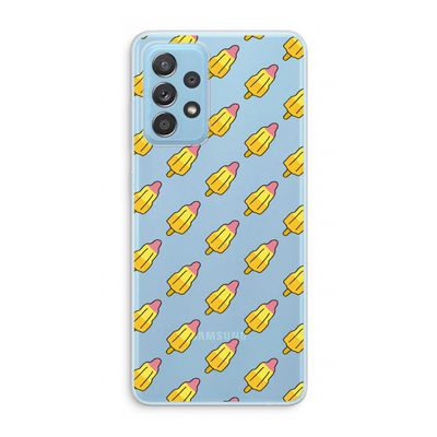 Waterijsjes: Samsung Galaxy A73 Transparant Hoesje