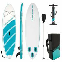 Opblaasbaar SUP-board met Accessoires Intex Aqua Quest Blauw Wit