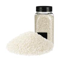 Rayher decoratie stenen / granulaat - 650 ml - 2-4 mm - mat wit