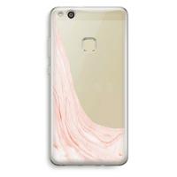 Peach bath: Huawei Ascend P10 Lite Transparant Hoesje - thumbnail