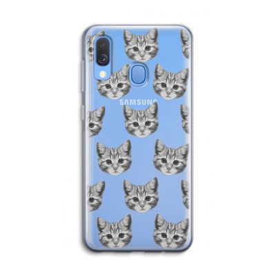 Kitten: Samsung Galaxy A40 Transparant Hoesje