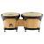 Nino Percussion NINO3NT-BK houten bongoset zwarte hardware