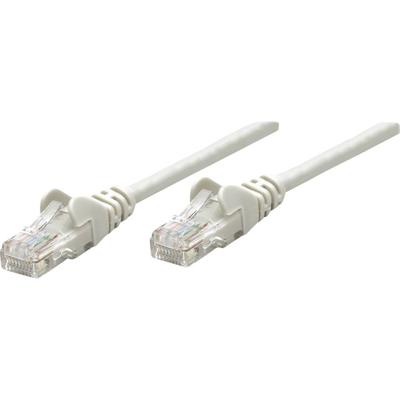 Intellinet 319812 RJ45 Netwerkkabel, patchkabel CAT 5e U/UTP 5.00 m Grijs 1 stuk(s)