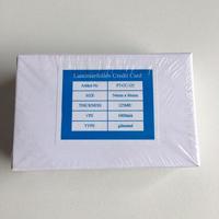 Lamineerhoes 54x86 mm 125 micron 100st