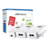 Devolo Magic 2 WiFi next Multiroom Kit Powerline WiFi Multiroom Starter Kit 8630 NL Powerline, WiFi 2400 MBit/s - thumbnail