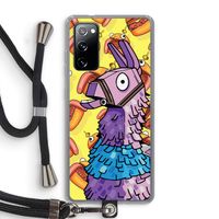 Loot Burger: Samsung Galaxy S20 FE / S20 FE 5G Transparant Hoesje met koord