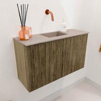 Toiletmeubel Mondiaz Joya Dlux | 70 cm | Meubelkleur Dusk | Faye wastafel Saba Wasbak Midden | Zonder kraangat(en) Toiletmeubel Mondiaz Joya Dlux | 70 cm | Meubelkleur Dusk | Faye wastafel Saba Wasbak Midden | Zonder kraangat(en)