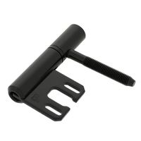 DX Inboorpaumelle voor Stalen Metselkozijnen Zwart 75x14mm HPL148250HK-4