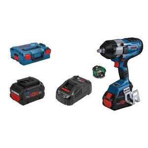 Bosch Blauw GDS 18V-1000 C Professional | Accu-slagmoersleutel | in L-BOXX 136 | ProCORE18V 8.0Ah - 06019J8002