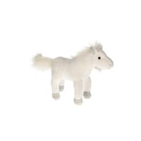 Speelgoed knuffel paard wit 19 cm - thumbnail