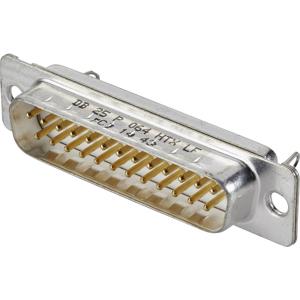 FCI D-SUB DB25P064HTXLF D-sub male connector 180 ° Aantal polen: 25 Soldeerkelk 1 stuk(s)