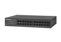 Netgear GS324 Unmanaged Gigabit Ethernet Power over Ethernet (PoE) Zwart