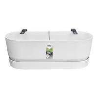 Elho Pot Greenville Easy Balcony D25cm - Wit
