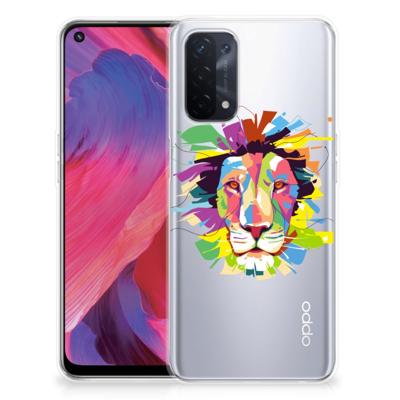 OPPO A93 5G Telefoonhoesje met Naam Lion Color OPPO A93 5G Telefoonhoesje met Naam Lion Color