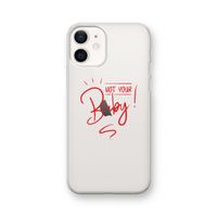 Not Your Baby: iPhone 12 Transparant Hoesje