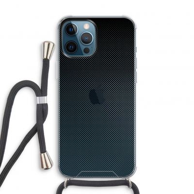 Musketon Halftone: iPhone 12 Pro Transparant Hoesje met koord