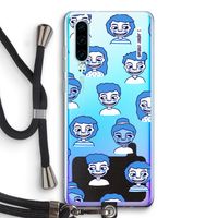 Gezichtjes: Huawei P30 Transparant Hoesje met koord