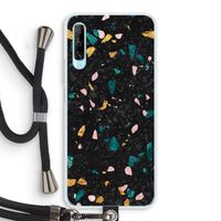 Terrazzo N°10: Huawei P Smart Pro Transparant Hoesje met koord