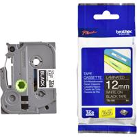 Brother TZe-335 Labeltape PET Tapekleur: Zwart Tekstkleur: Wit 12 mm 8 m