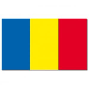Vlag Roemenie 90 x 150 cm feestartikelen