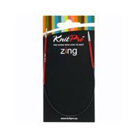 KnitPro 47052 Zing Asymmetrische Rondbreinaalden 25 cm 2,50 mm - thumbnail