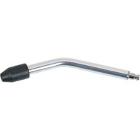 KS Tools 152.2038 Drukbuis met rubberen opzetstuk, gebogen