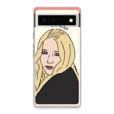 Mary Kate: Google Pixel 6 Transparant Hoesje