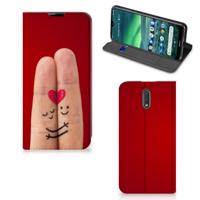Nokia 2.3 Hippe | Standcase | Liefde - Origineel Romantisch Cadeau