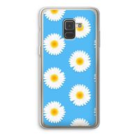 Margrietjes: Samsung Galaxy A8 (2018) Transparant Hoesje