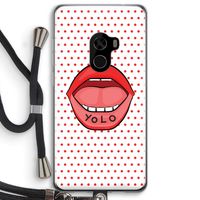Yolo Denise: Xiaomi Mi Mix 2 Transparant Hoesje met koord