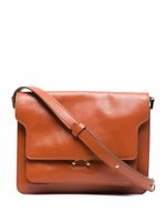 Marni sac porté épaule Trunk en cuir - Orange