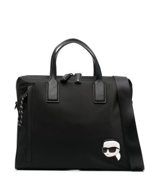 Karl Lagerfeld porte-documents Ikon 2.0 - Noir