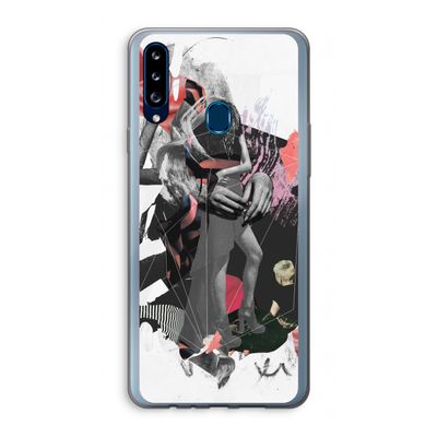 Dissimulation du réel: Samsung Galaxy A20s Transparant Hoesje