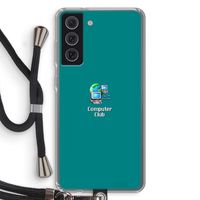 Win98: Samsung Galaxy S21 FE Transparant Hoesje met koord