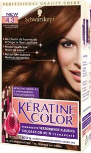 Schwarzkopf Keratine Haarverf - Color 4.3 Subtiel Mahonie